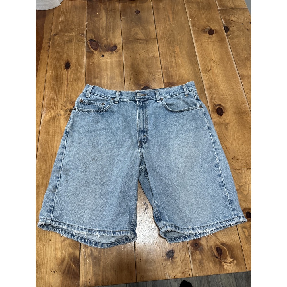 Levi's 550 Men's Relaxed Fit Denim Shorts Light Wash Size 36 Casual